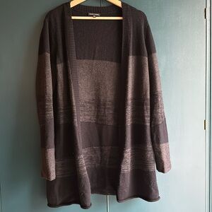 Eileen Fisher Open Long Merino Cardigan